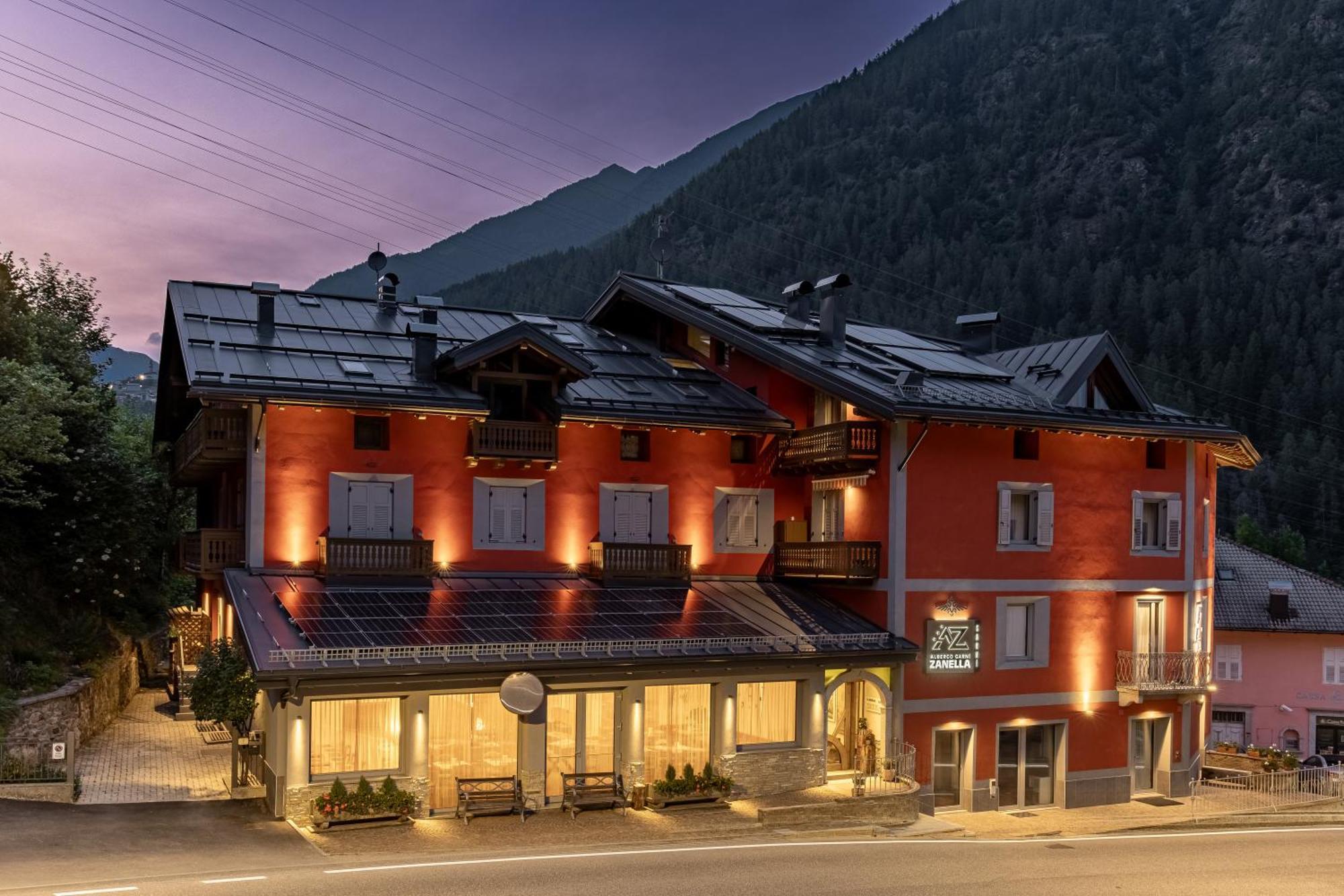 Hotel Garni Zanella Фучино Экстерьер фото